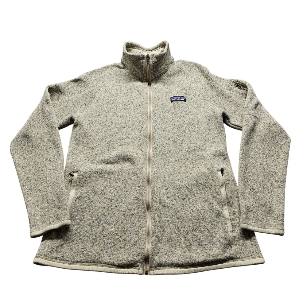 Patagonia Better Sweater Full Zip Jacket Womens XS Oatmeal Heather Fleece 25542